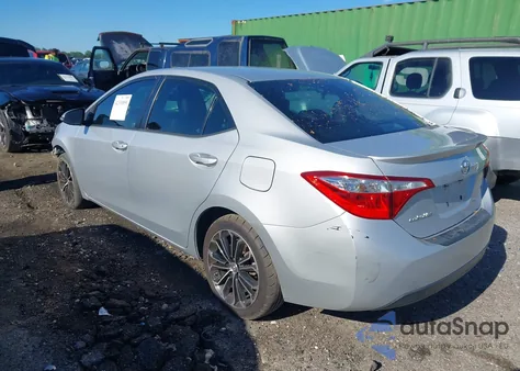 2016 Toyota Corolla S Plus z USA, uszkodzony, nr VIN 2T1BURHE1GC728329